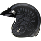 ViPER RS-05 Slim Open Face Motorcycle Helmet - Route 66